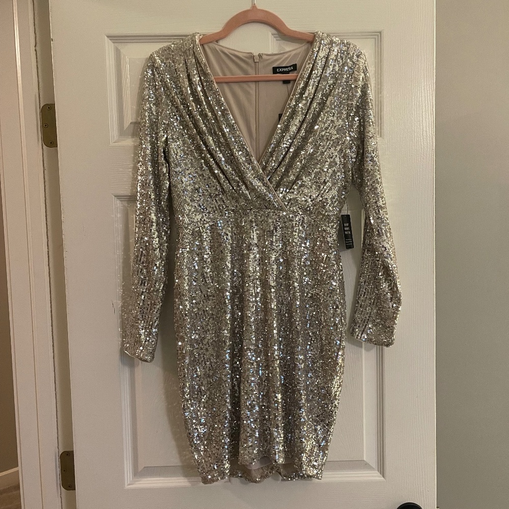 Express Sequin Dress